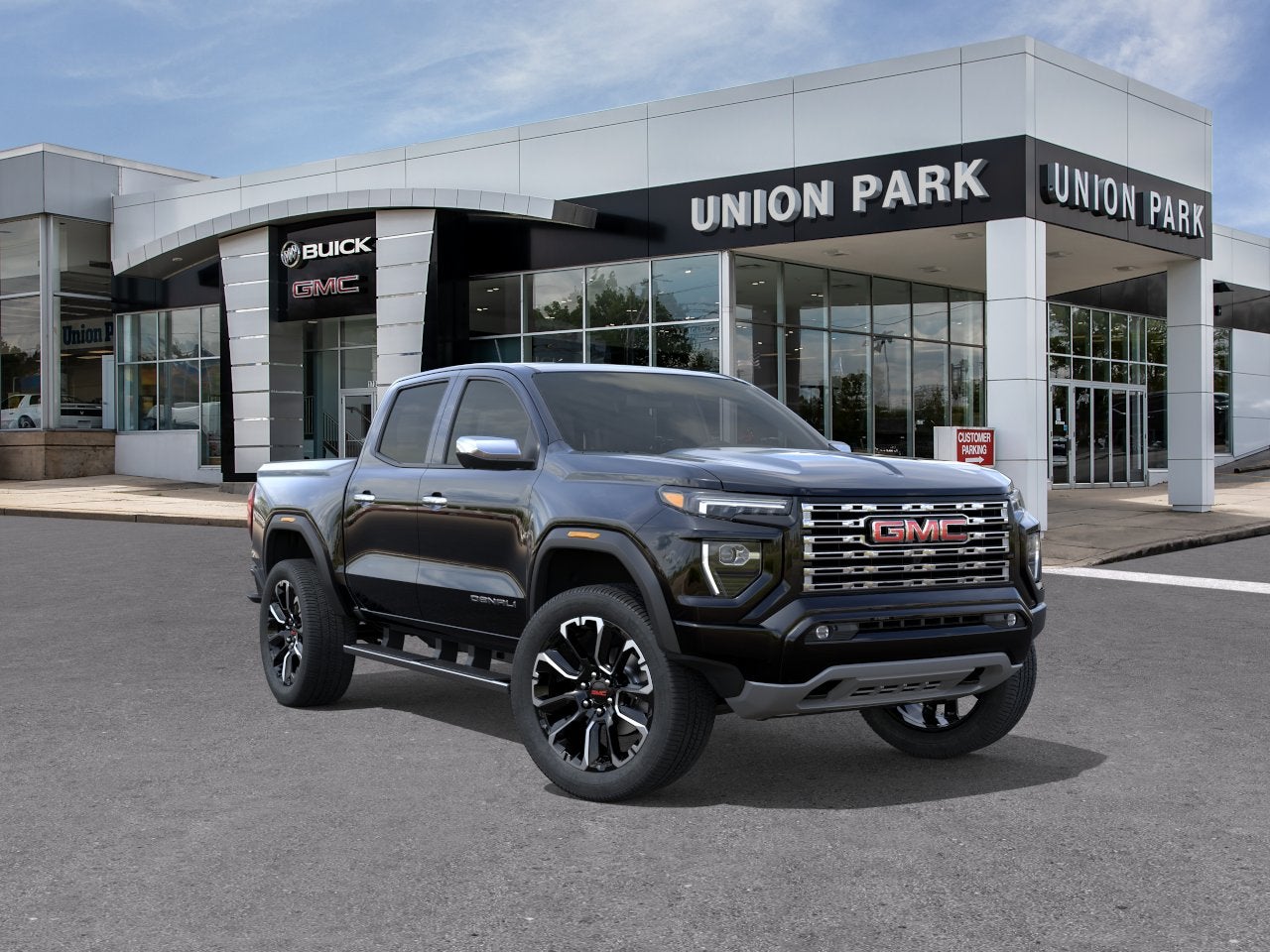 Onyx Black 2026 GMC Canyon Pickup Truck Four-Wheel Drive Automatic