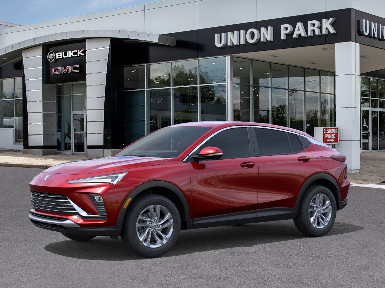 Brilliant Red 2026 Buick Envista SUV / Crossover Front-Wheel Drive 6-Speed Automatic