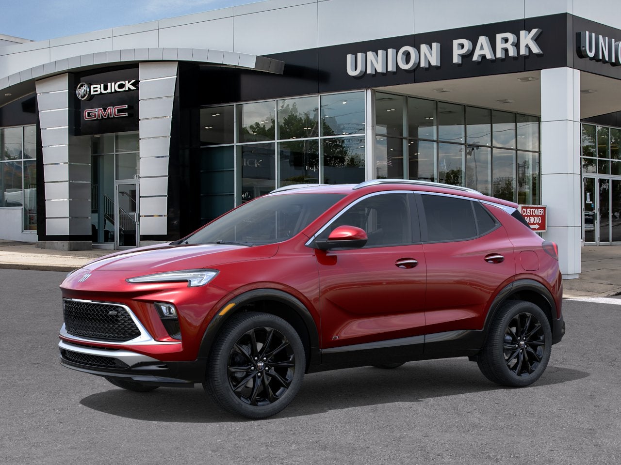 Brilliant Red 2026 Buick Encore GX SUV / Crossover All-Wheel Drive 9-Speed Automatic