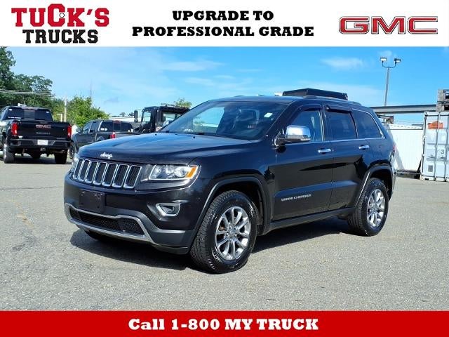 Black 2015 Jeep Grand Cherokee SUV / Crossover Four-Wheel Drive Automatic