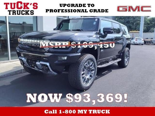 Void Black 2025 GMC Hummer EV SUV SUV / Crossover All-Wheel Drive Automatic