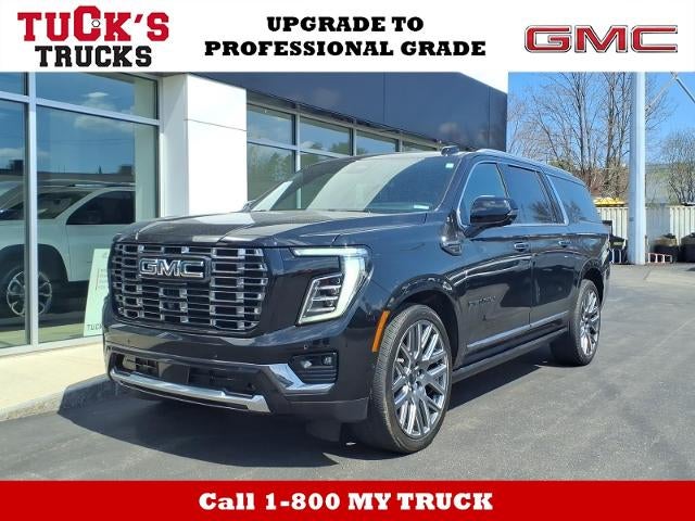 Onyx Black 2025 GMC Yukon XL SUV / Crossover Four-Wheel Drive Automatic