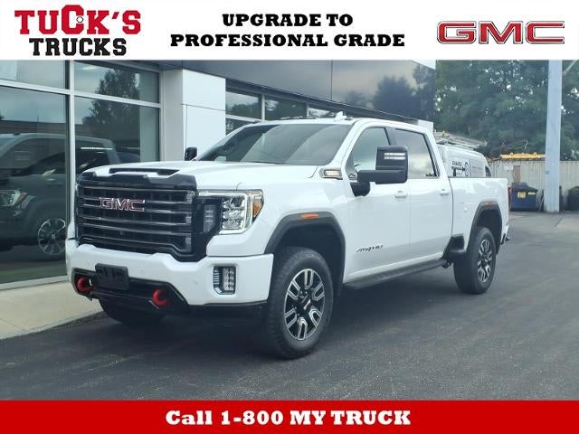Summit White 2023 GMC Sierra 2500HD Pickup Truck Four-Wheel Drive Automatic
