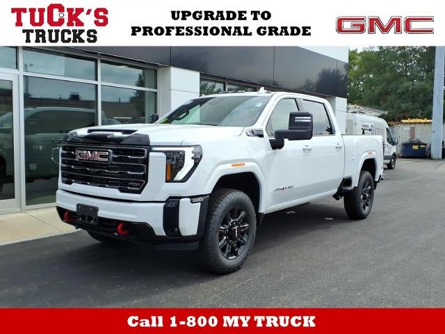 Summit White 2026 GMC Sierra 2500HD Pickup Truck Four-Wheel Drive Automatic