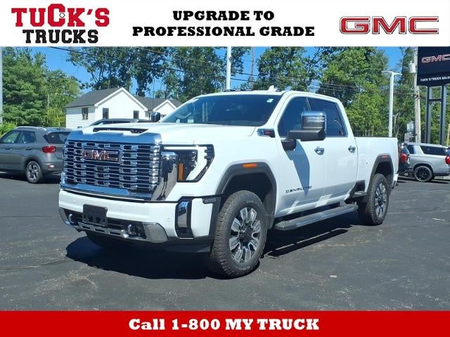 Glacier White Tricoat 2026 GMC Sierra 2500HD Pickup Truck Four-Wheel Drive Automatic