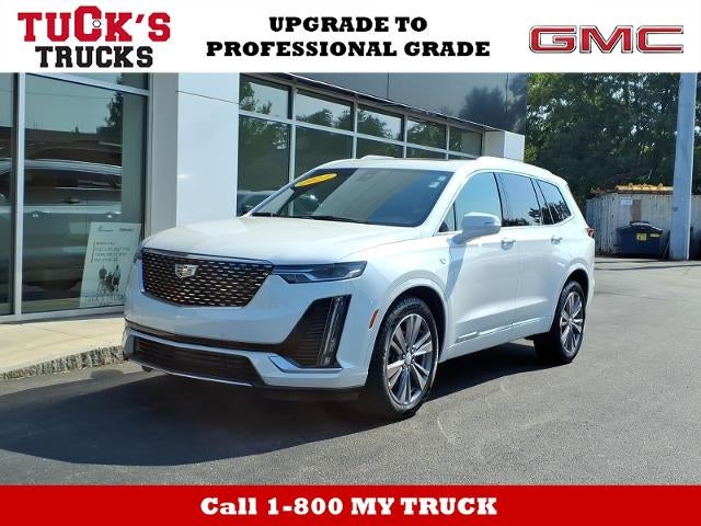 Crystal White Tricoat 2024 Cadillac XT6 SUV / Crossover Four-Wheel Drive Automatic