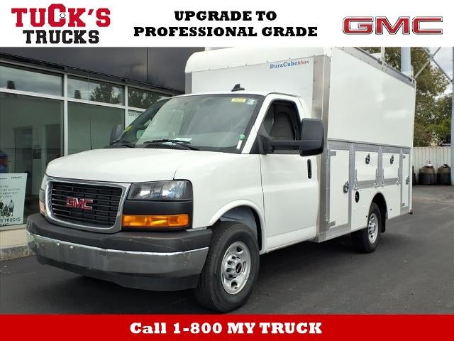 Summit White 2025 GMC Savana Chassis Van Rear-Wheel Drive Automatic