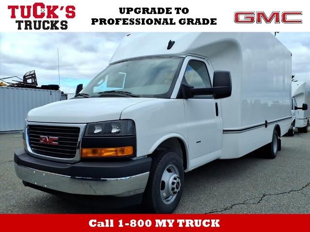 Summit White 2025 GMC Savana Chassis Van Rear-Wheel Drive Automatic
