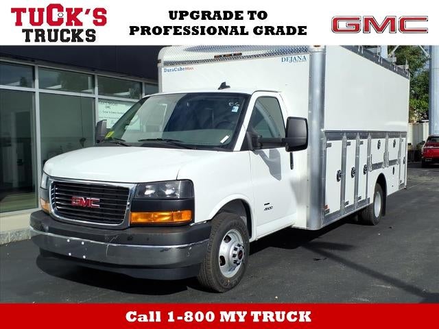 Summit White 2025 GMC Savana Chassis Van Rear-Wheel Drive Automatic