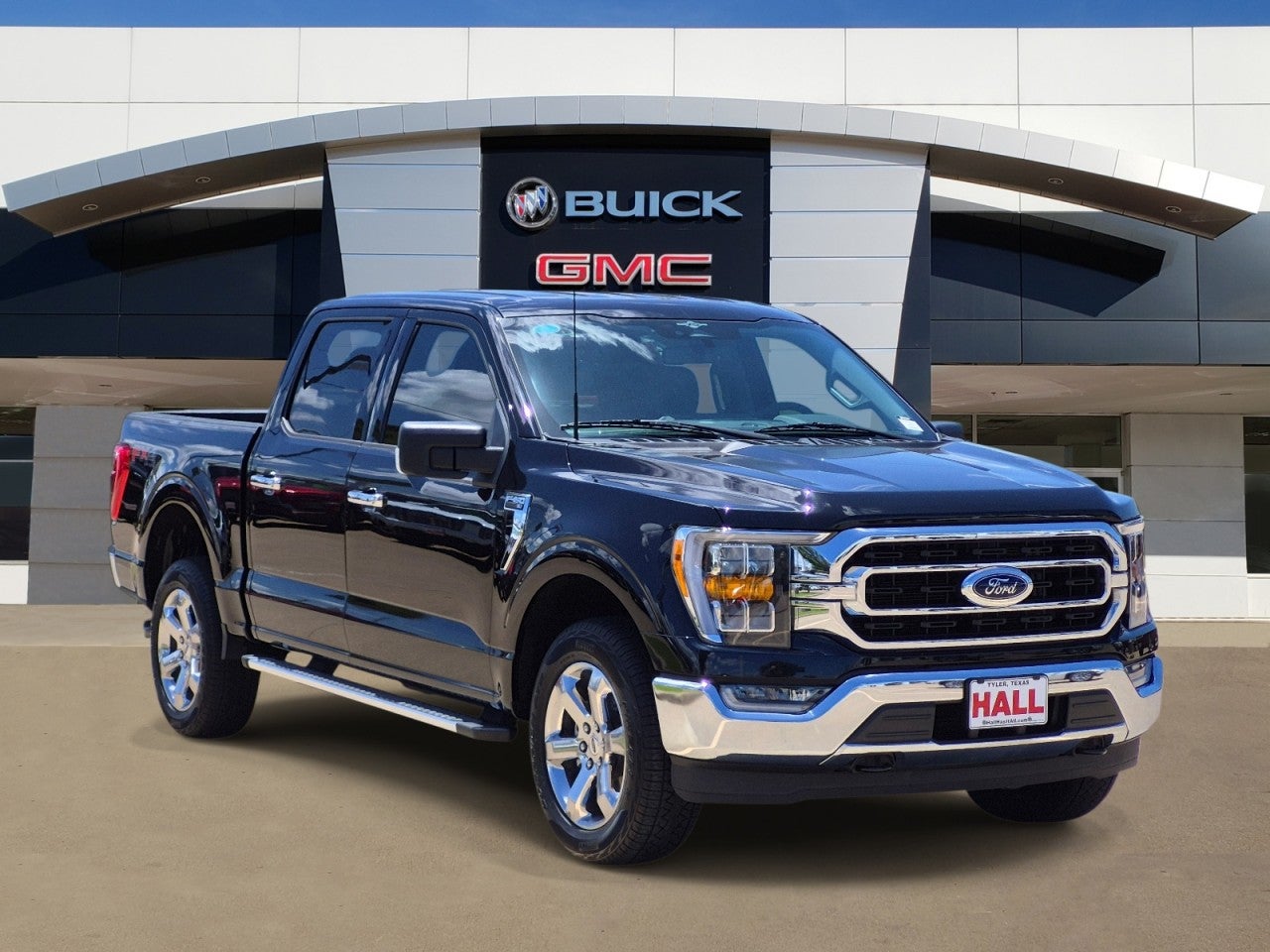 Black 2023 Ford F-150 Pickup Truck Four-Wheel Drive Automatic