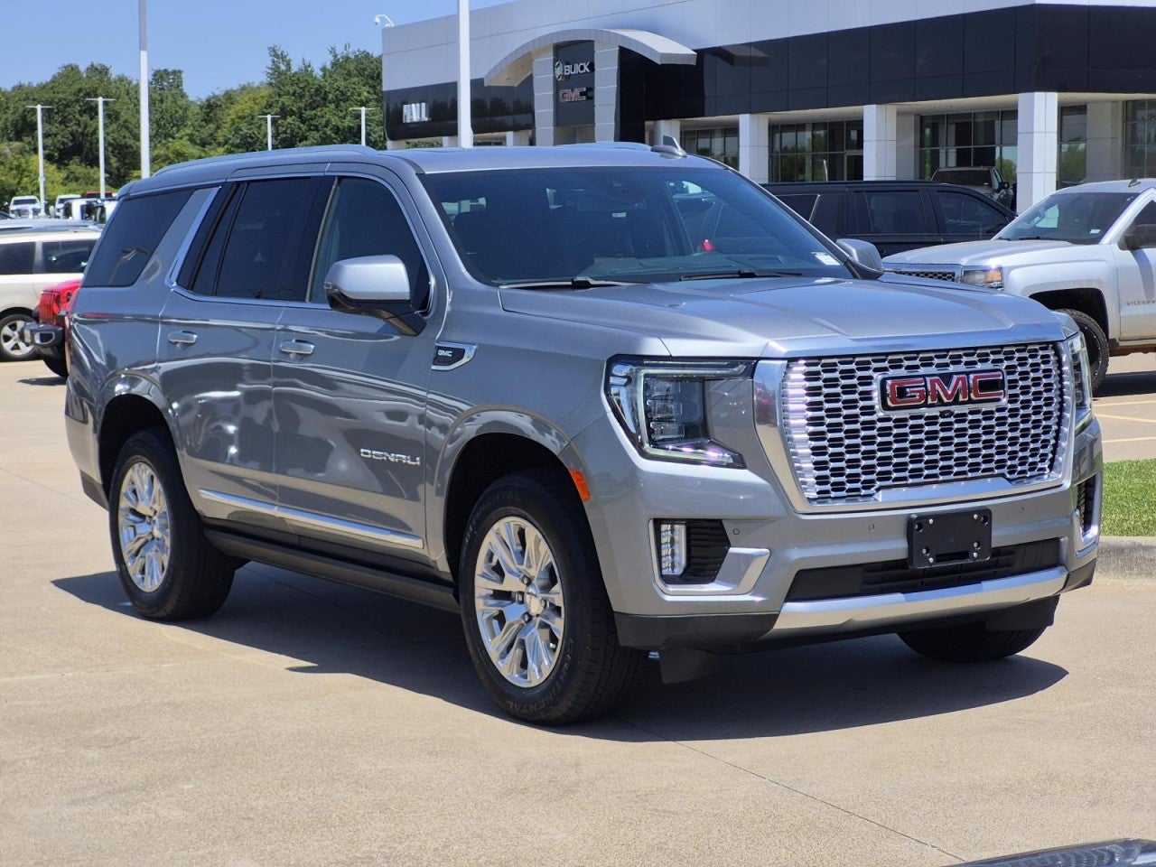 Sterling Metallic 2024 GMC Yukon SUV / Crossover Four-Wheel Drive Automatic