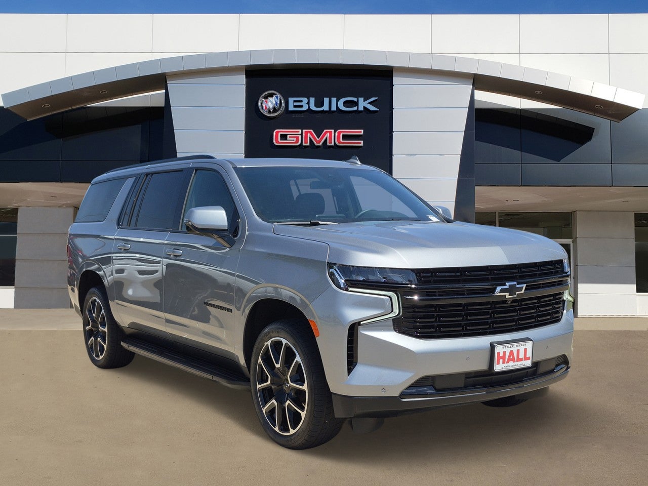 Sterling Gray Metallic 2023 Chevrolet Suburban SUV / Crossover Four-Wheel Drive Automatic
