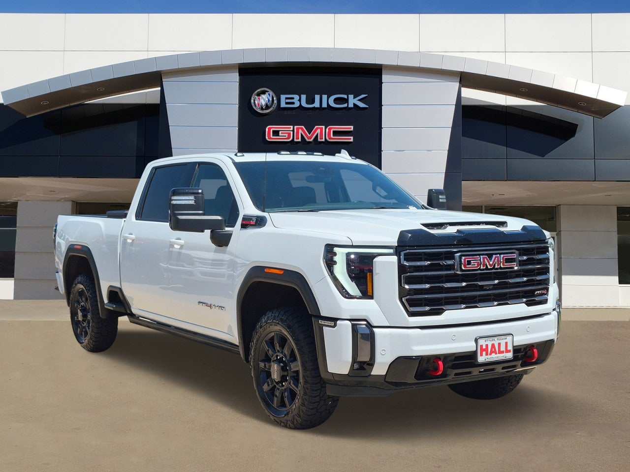 Summit White 2024 GMC Sierra 2500HD Pickup Truck Four-Wheel Drive Automatic