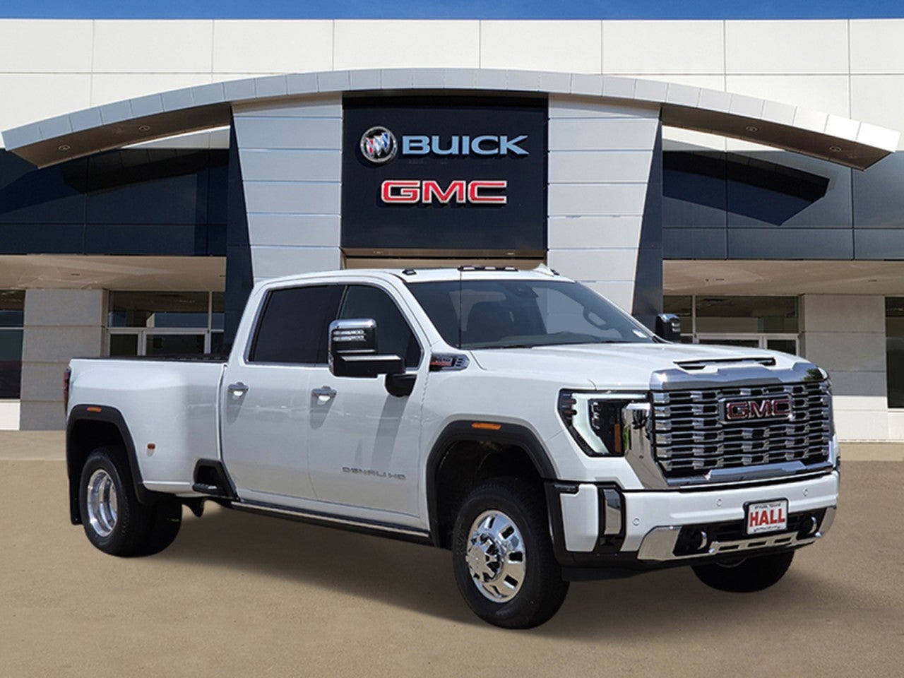 Summit White 2026 GMC Sierra 3500HD Pickup Truck Four-Wheel Drive Automatic