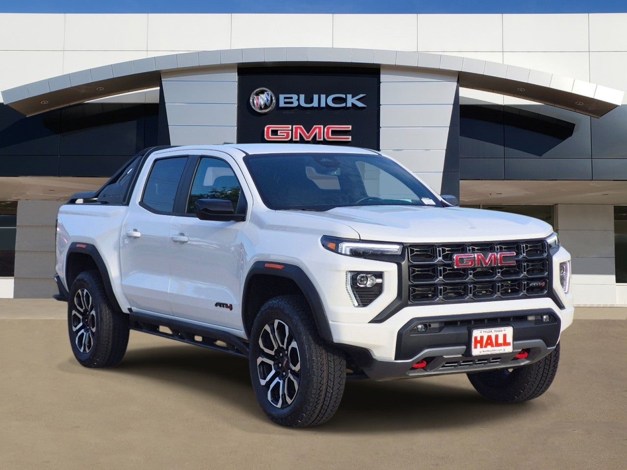 Summit White 2025 GMC Canyon Pickup Truck Four-Wheel Drive Automatic