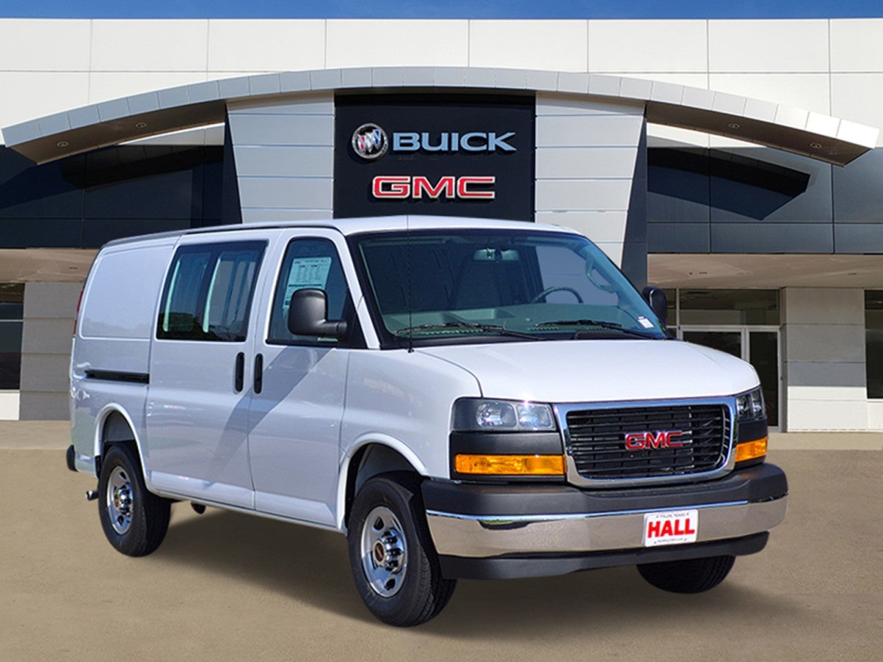 Summit White 2026 GMC Savana Cargo Van Rear-Wheel Drive Automatic