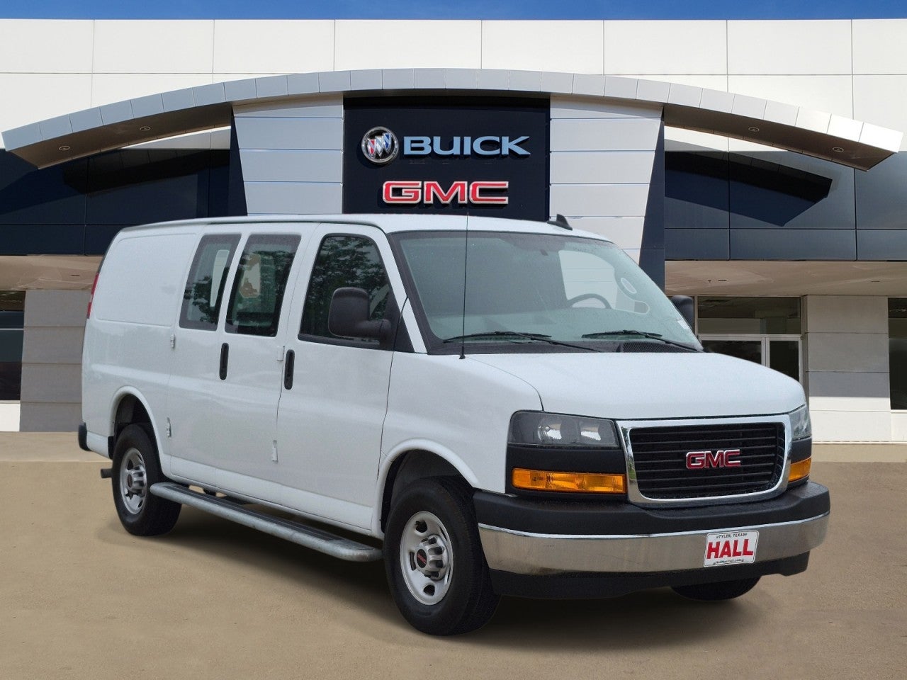 Summit White 2024 GMC Savana Cargo Van Rear-Wheel Drive Automatic