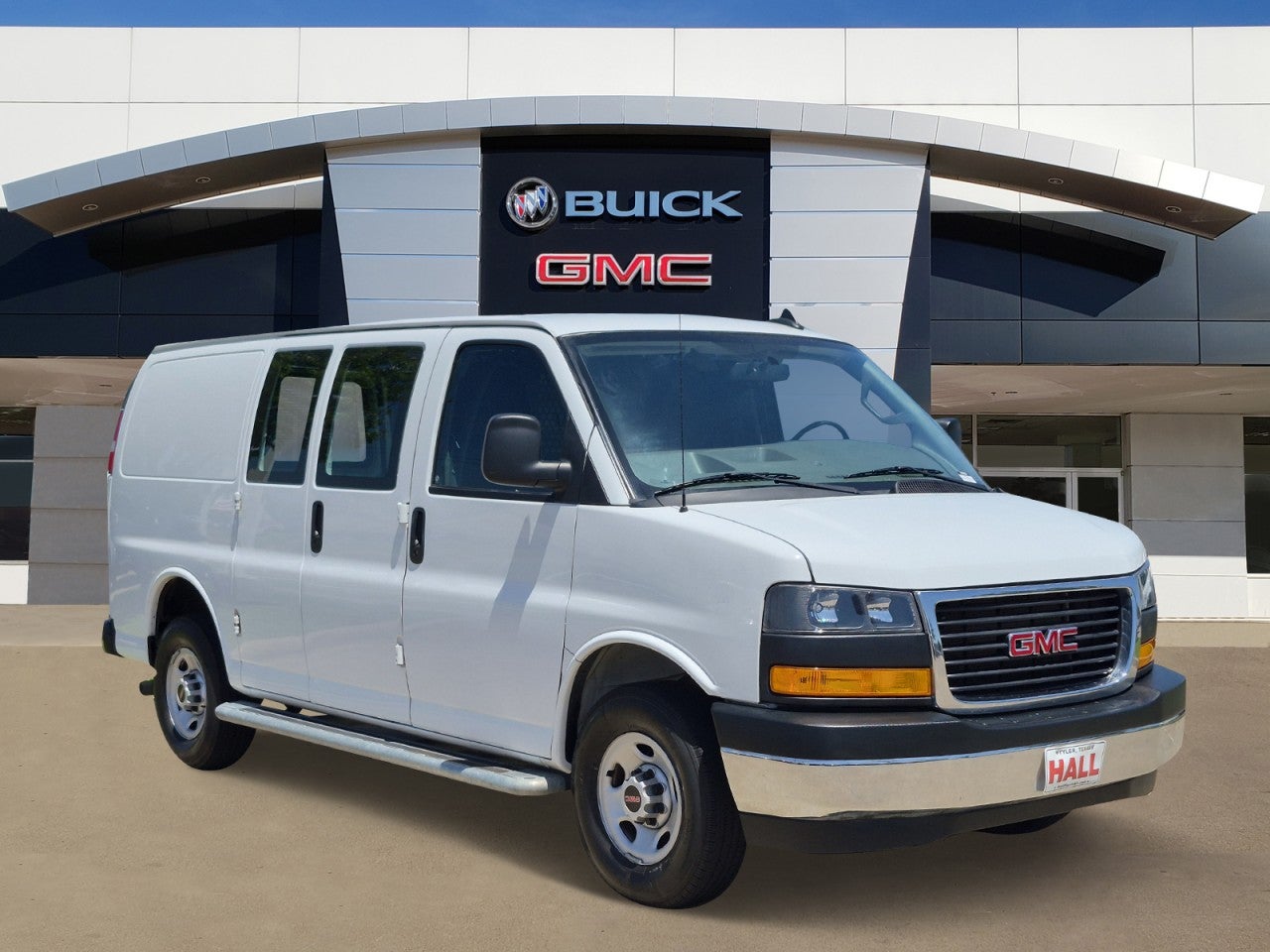 Summit White 2024 GMC Savana Cargo Van Rear-Wheel Drive Automatic