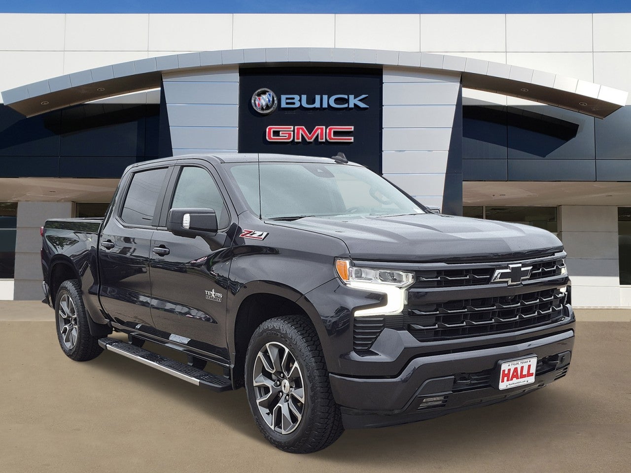 Dark Ash Metallic 2023 Chevrolet Silverado 1500 Pickup Truck Four-Wheel Drive Automatic