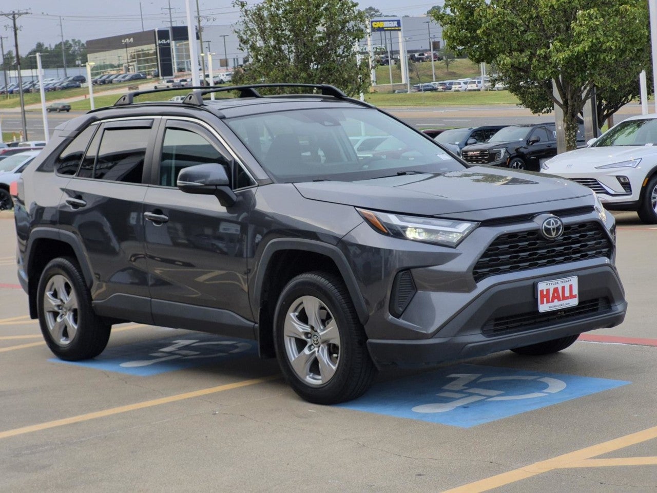 Gray 2023 Toyota RAV4 SUV / Crossover Front-Wheel Drive Automatic