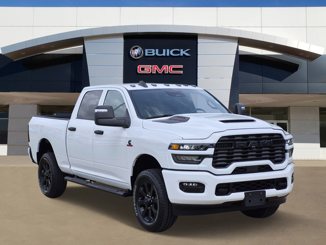 White 2026 RAM 2500 Pickup Truck Four-Wheel Drive Automatic