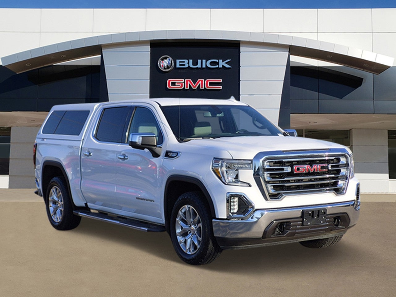 Summit White 2020 GMC Sierra 1500 Pickup Truck Four-Wheel Drive Automatic