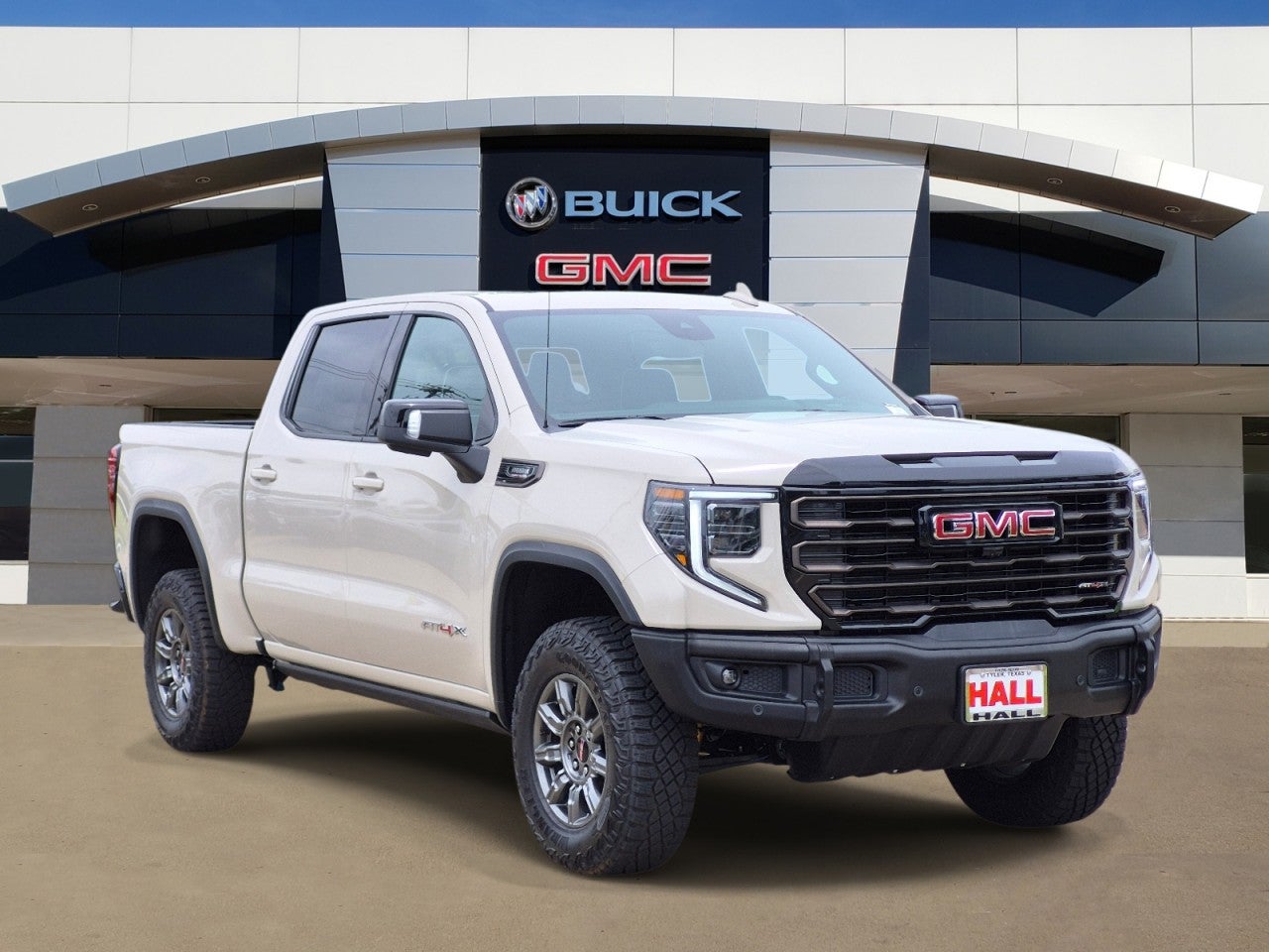 Coastal Dune 2026 GMC Sierra 1500 AT4X Crew Cab 4WD Pickup Truck Four-Wheel Drive Automatic