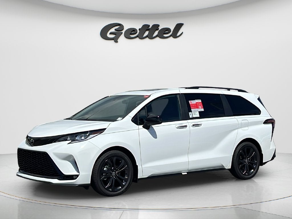 Ice Cap 2026 Toyota Sienna Minivan Front-Wheel Drive Continuously Variable Transmission