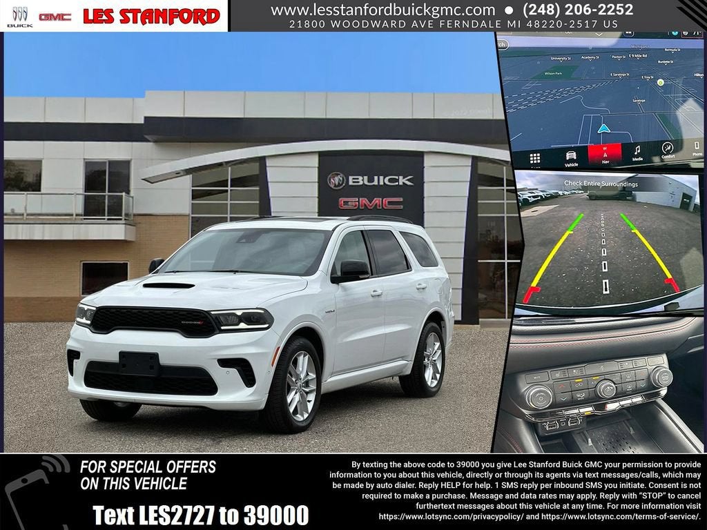 White Knuckle 2025 Dodge Durango SUV / Crossover All-Wheel Drive Automatic