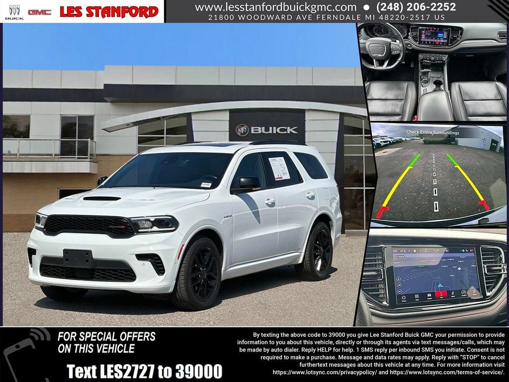 2025 Dodge Durango Blanco (White Knuckle) SUV/Crossover Tracción en las cuatro ruedas Automática