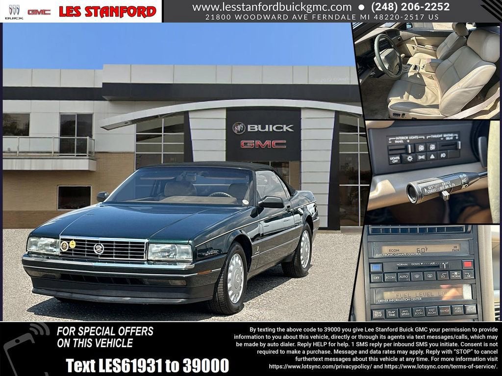 1993 Cadillac Allante FWD