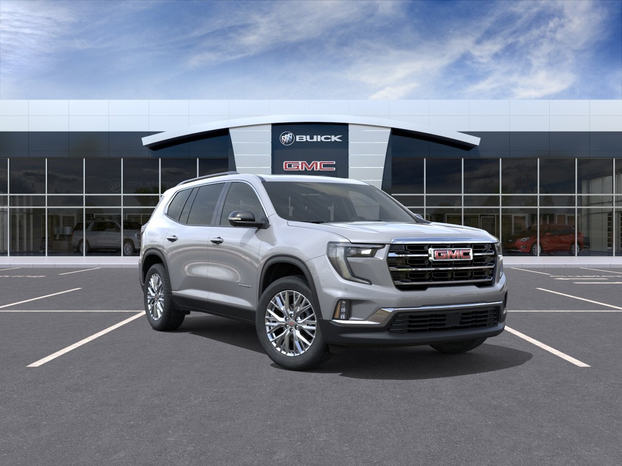 Sterling Metallic 2027 GMC Acadia SUV / Crossover Front-Wheel Drive Automatic