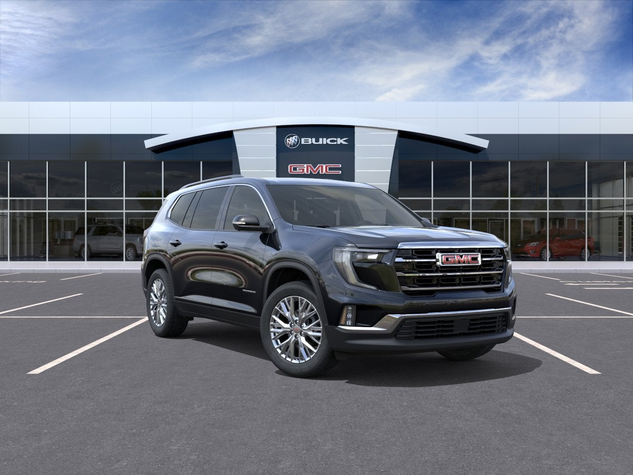Black (Ebony Twilight Metallic) 2027 GMC Acadia SUV / Crossover Front-Wheel Drive Automatic