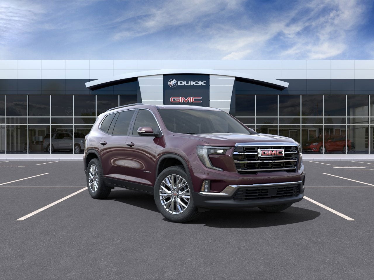 Crystal Metallic 2025 GMC Acadia SUV / Crossover Front-Wheel Drive Automatic