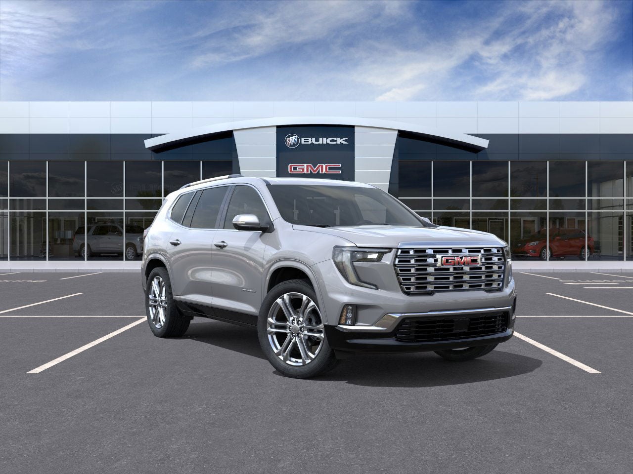 Sterling Metallic 2026 GMC Acadia SUV / Crossover Four-Wheel Drive Automatic