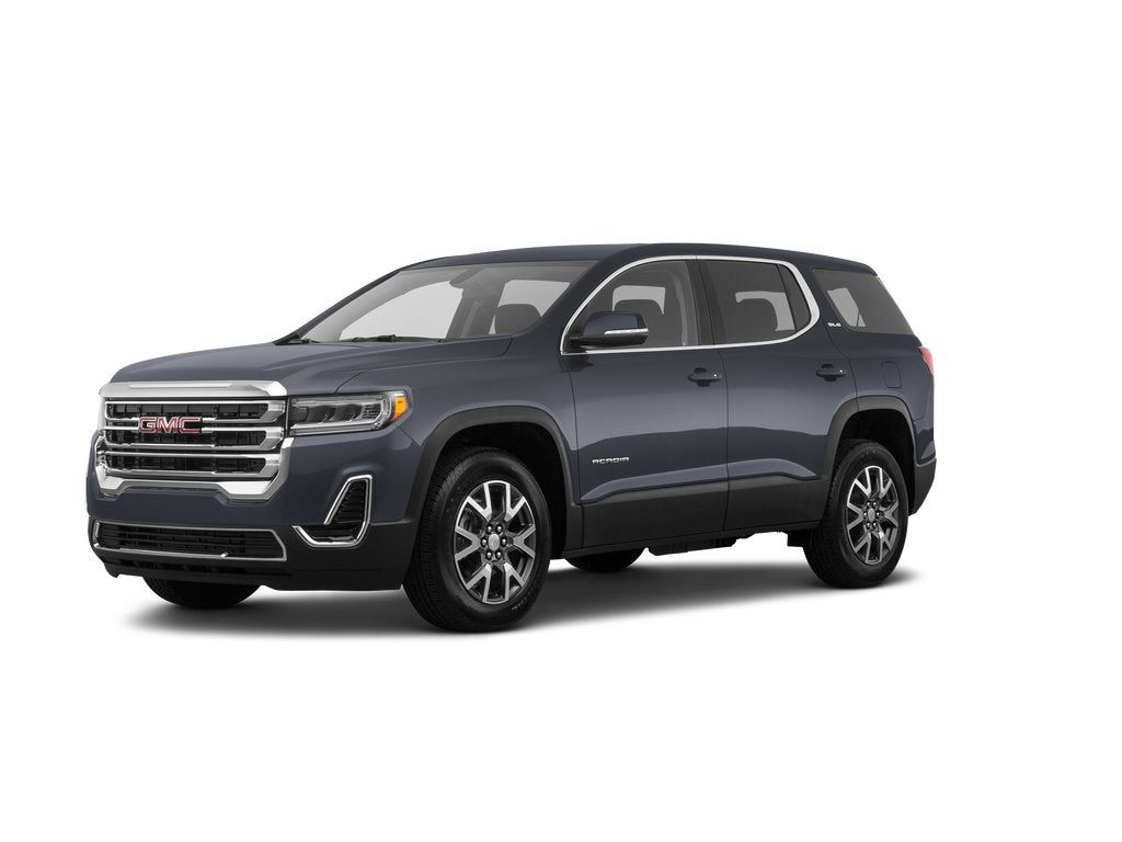 Gray (Satin Steel Metallic) 2020 GMC Acadia SUV / Crossover Four-Wheel Drive Automatic