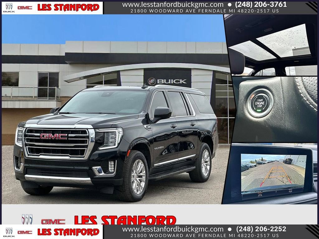 Onyx Black 2023 GMC Yukon XL SUV / Crossover Four-Wheel Drive Automatic
