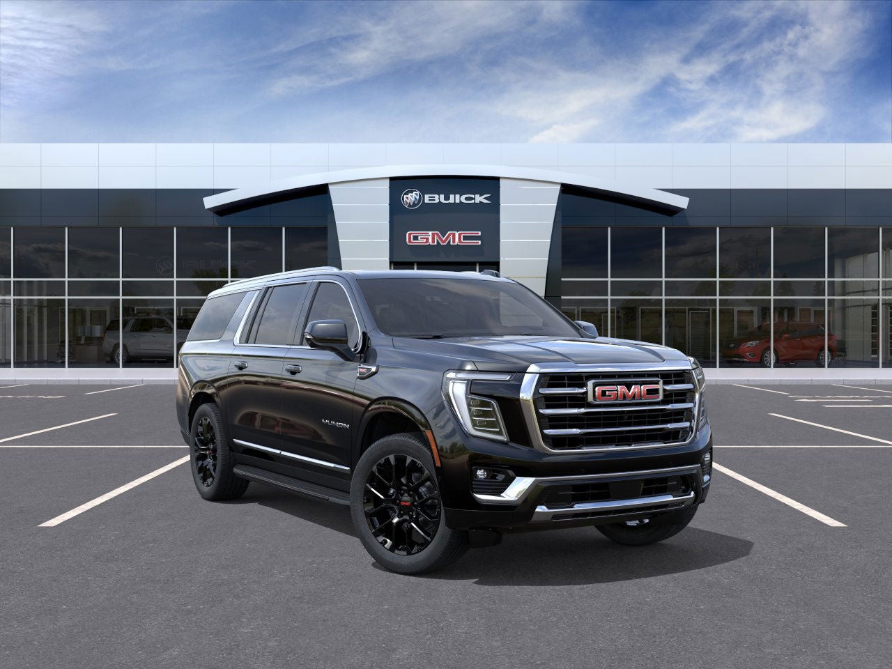 Onyx Black 2026 GMC Yukon XL SUV / Crossover Four-Wheel Drive Automatic