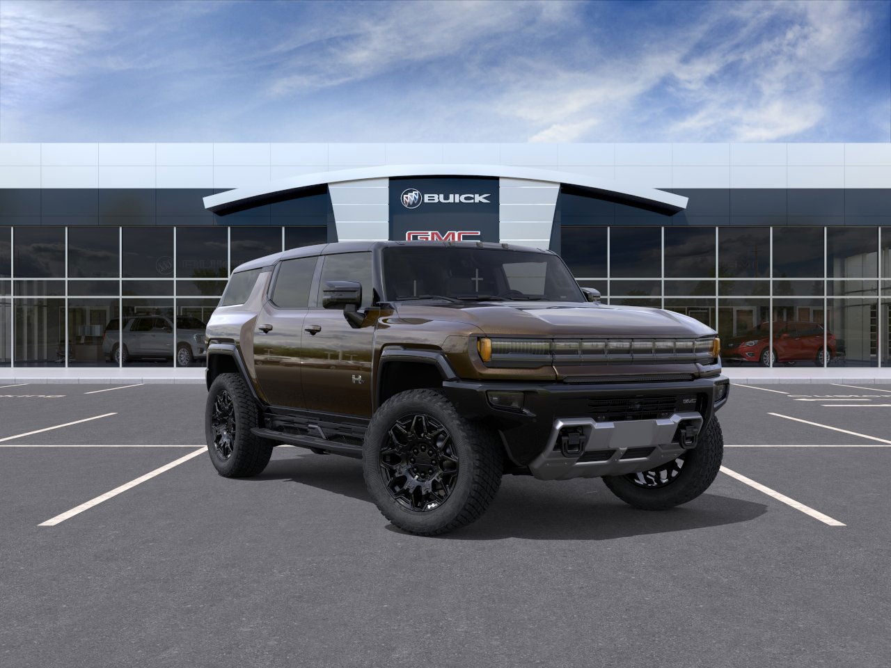 Deep Aurora Metallic (Dark Bronze) 2026 GMC Hummer EV SUV SUV / Crossover All-Wheel Drive Automatic