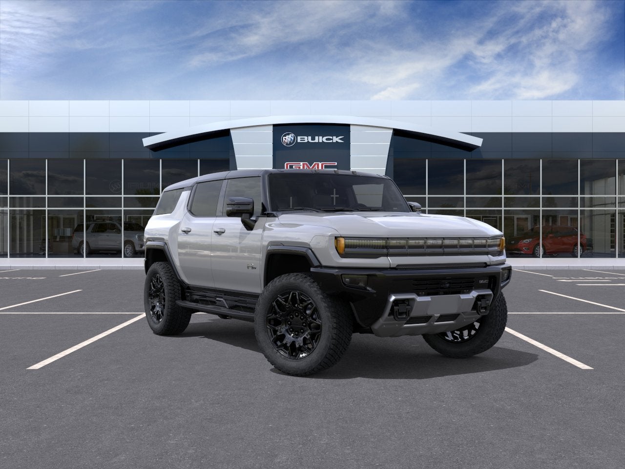 Meteorite Metallic (Gray) 2026 GMC Hummer EV SUV SUV / Crossover All-Wheel Drive Automatic