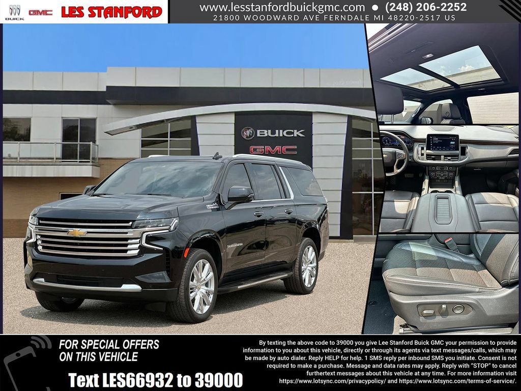Black 2024 Chevrolet Suburban SUV / Crossover Four-Wheel Drive Automatic
