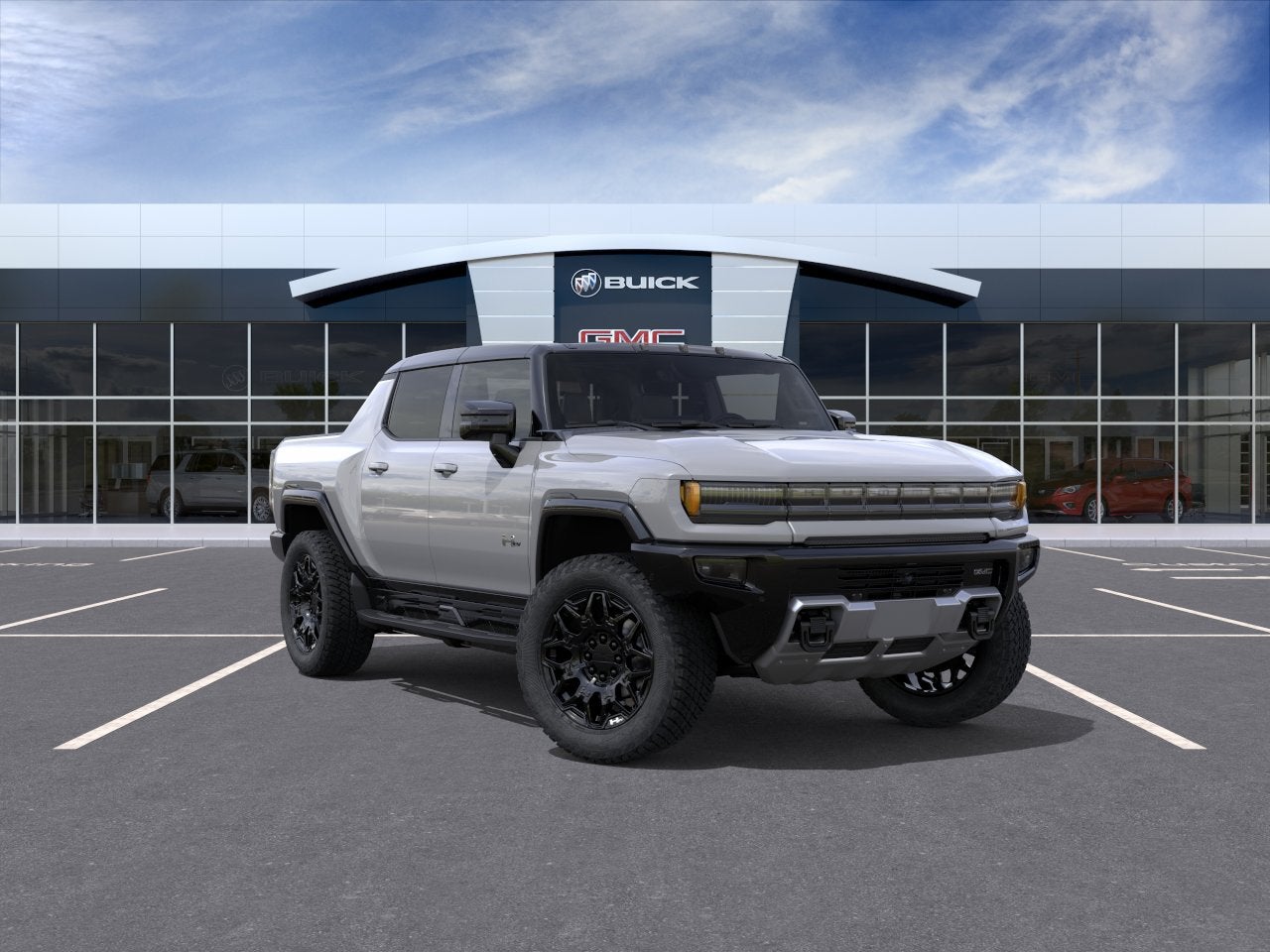 Meteorite Metallic (Gray) 2026 GMC Hummer EV Pickup Pickup Truck All-Wheel Drive Automatic