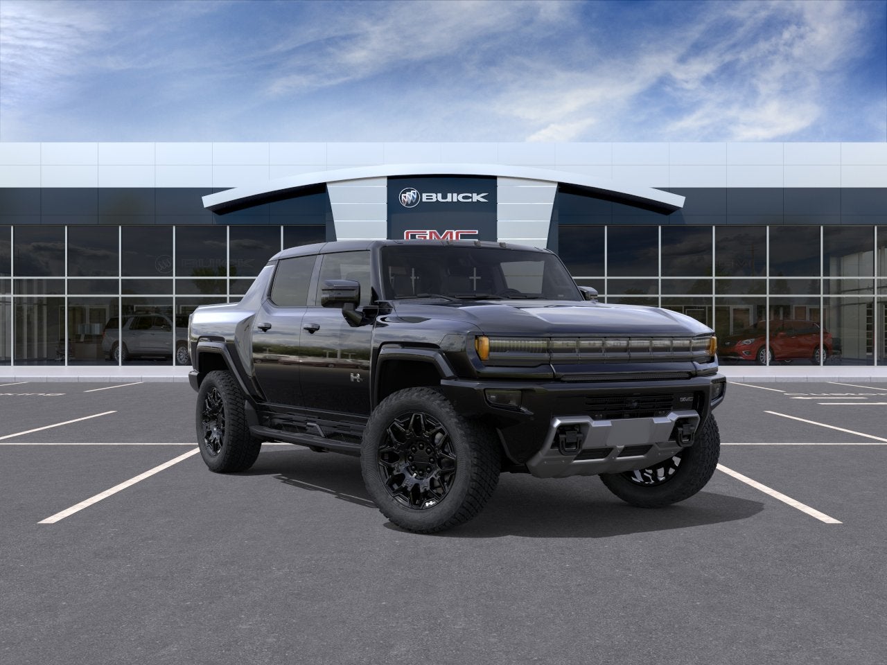 Void Black 2026 GMC Hummer EV Pickup Pickup Truck All-Wheel Drive Automatic