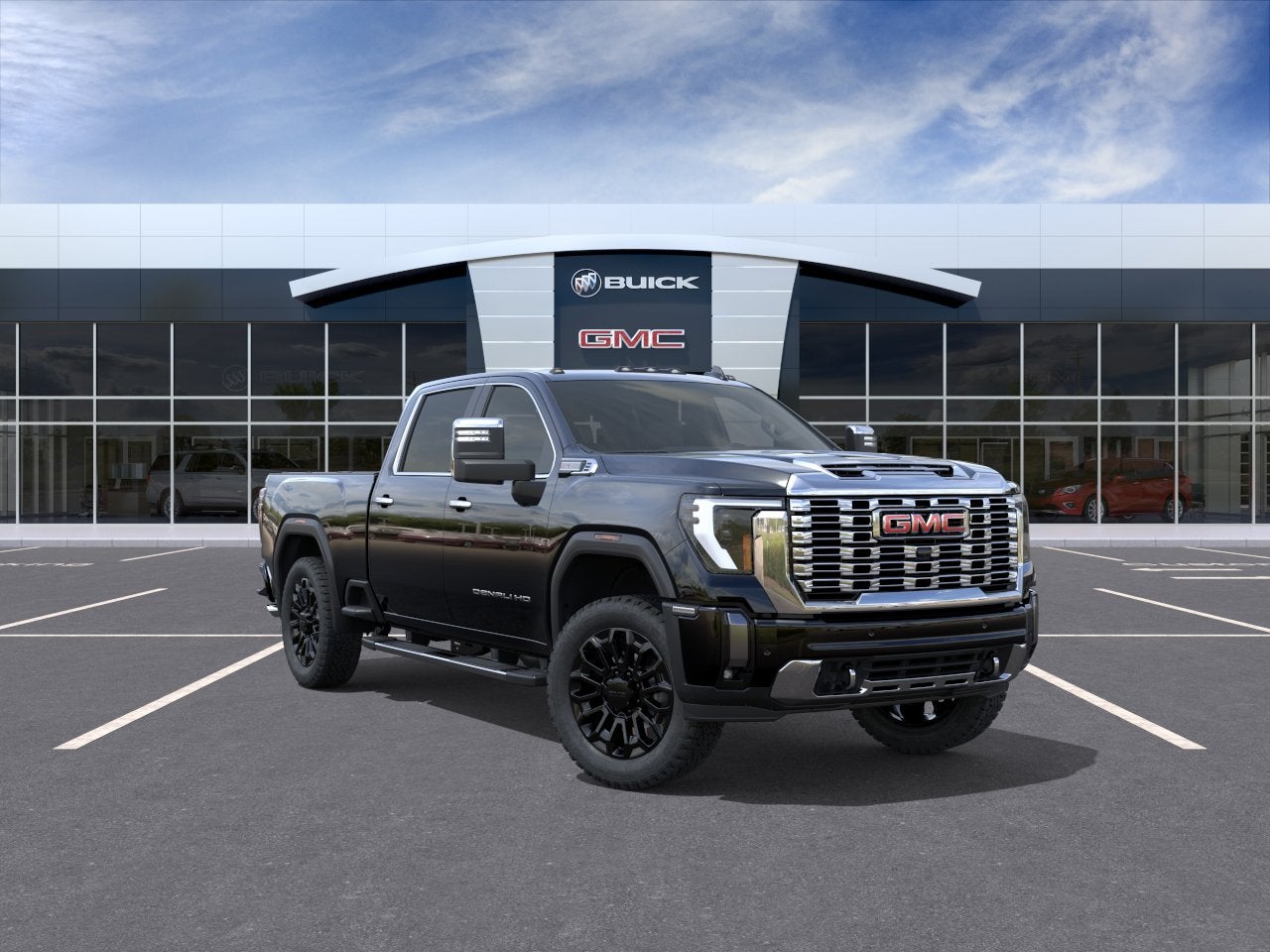 Onyx Black 2026 GMC Sierra 2500HD Pickup Truck Four-Wheel Drive Automatic