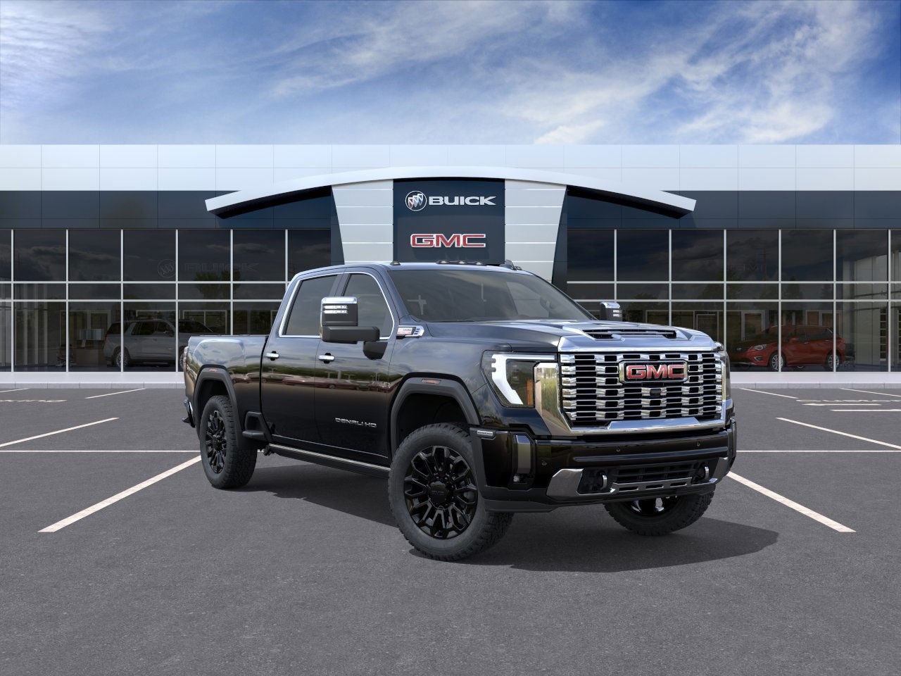 Onyx Black 2026 GMC Sierra 2500HD Pickup Truck Four-Wheel Drive Automatic