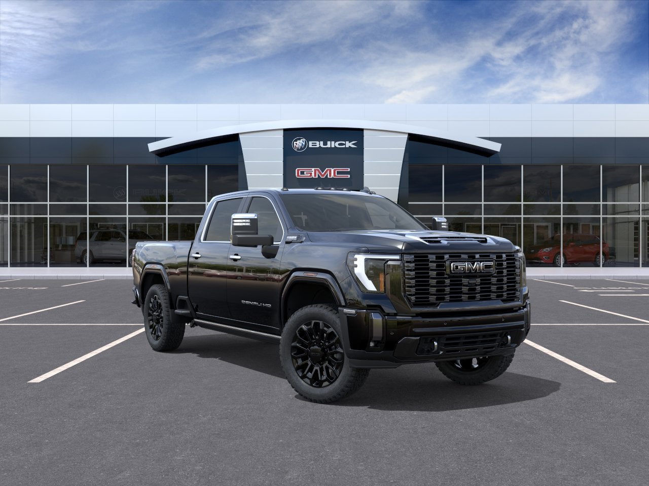 Onyx Black 2026 GMC Sierra 2500HD Pickup Truck Four-Wheel Drive Automatic