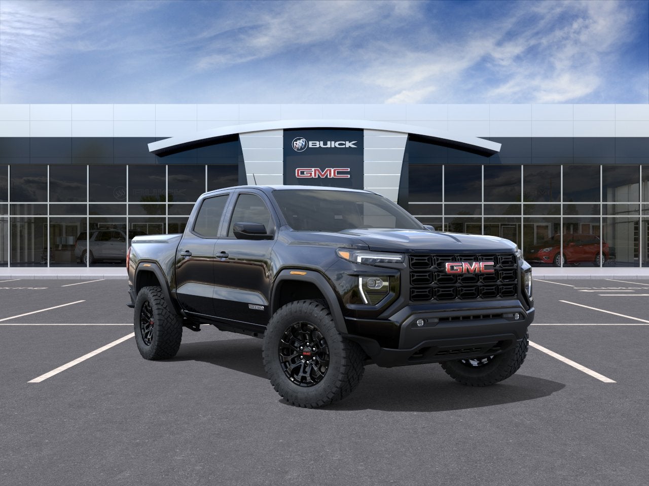 Onyx Black 2026 GMC Canyon Pickup Truck Four-Wheel Drive Automatic