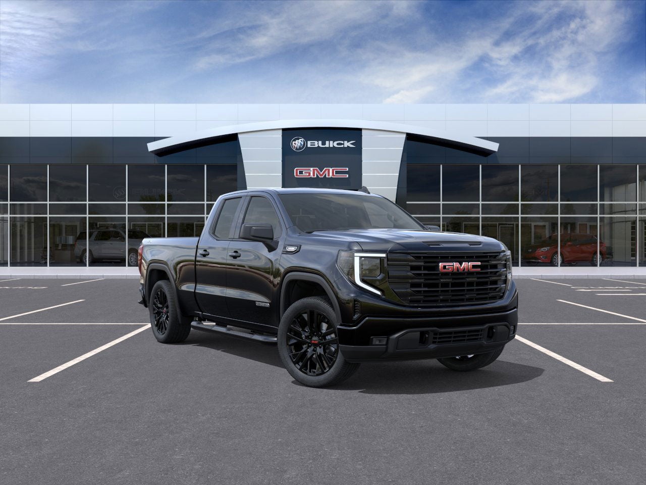 Onyx Black 2026 GMC Sierra 1500 Pickup Truck Four-Wheel Drive Automatic
