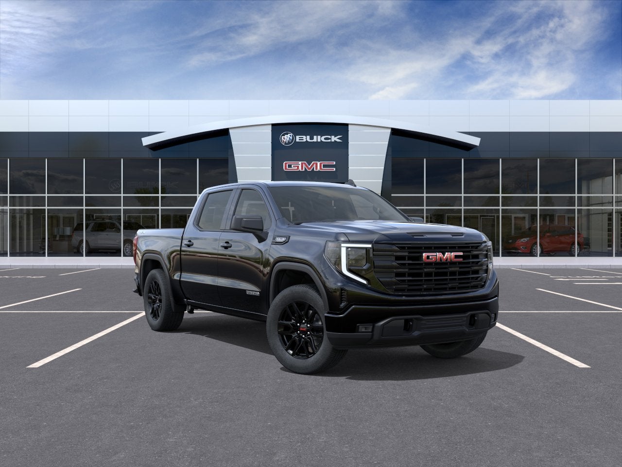 Onyx Black 2026 GMC Sierra 1500 Pickup Truck Four-Wheel Drive Automatic