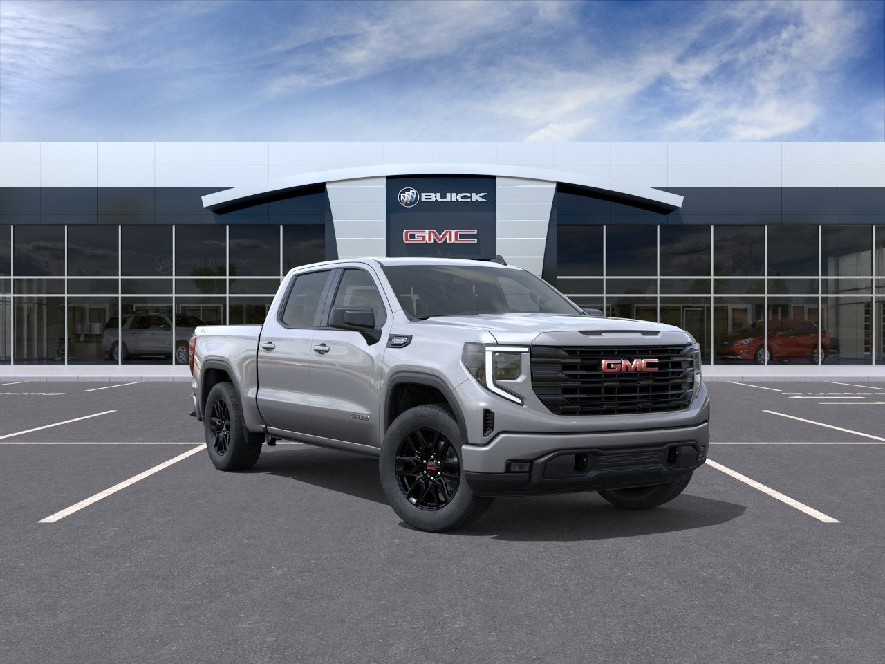 Sterling Metallic 2026 GMC Sierra 1500 Pickup Truck Four-Wheel Drive Automatic
